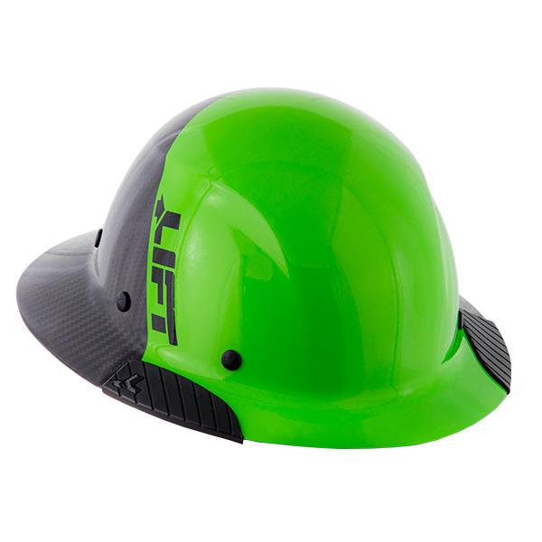 Lift Safety DAX Fifty 50 Carbon Fiber Full Brim Hard Hat